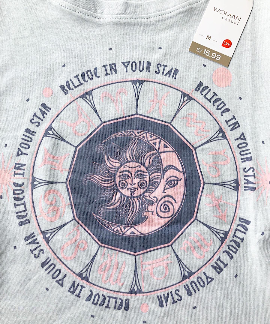 تیشرت زودیاک