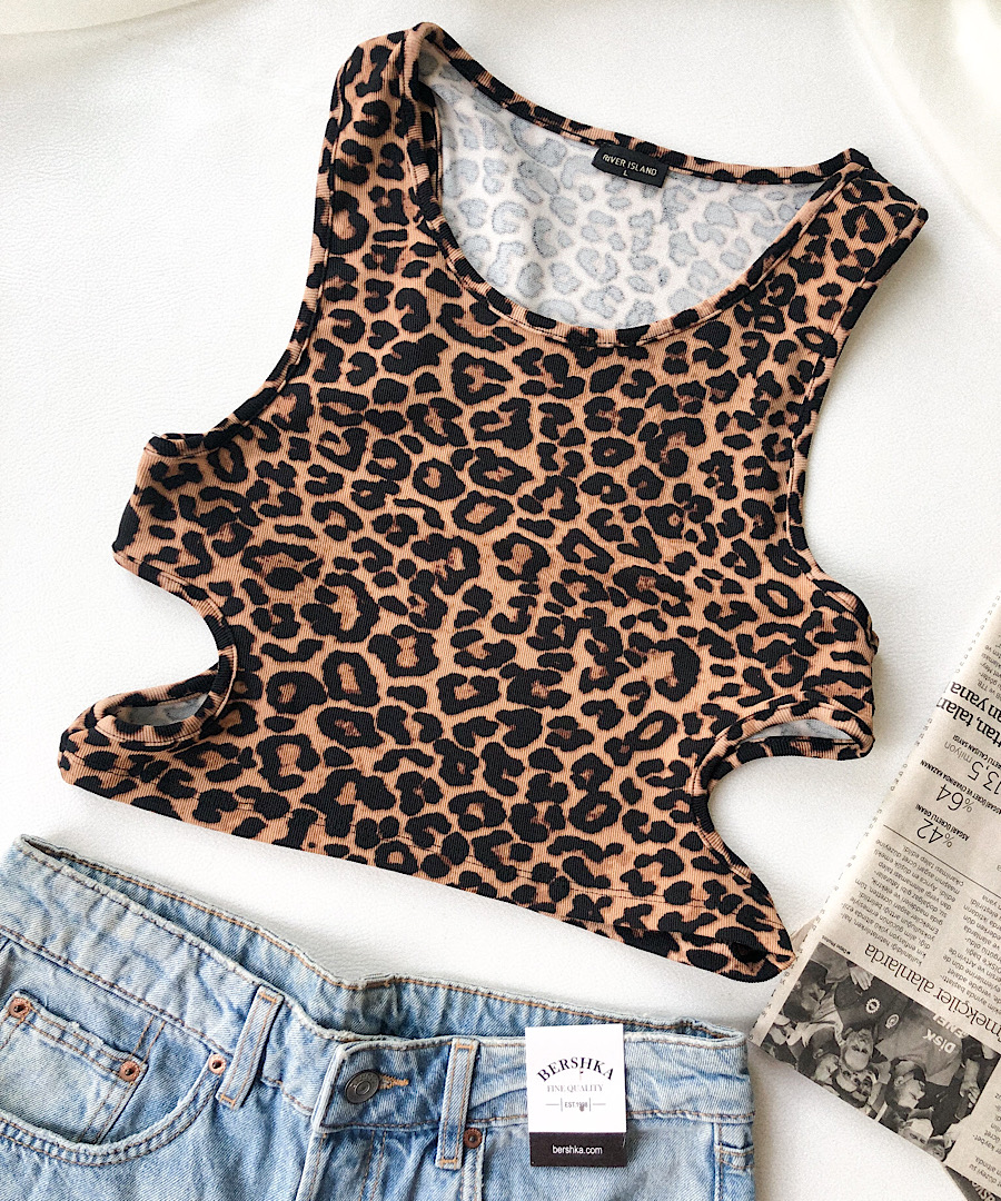 کراپ تاپ پلنگی