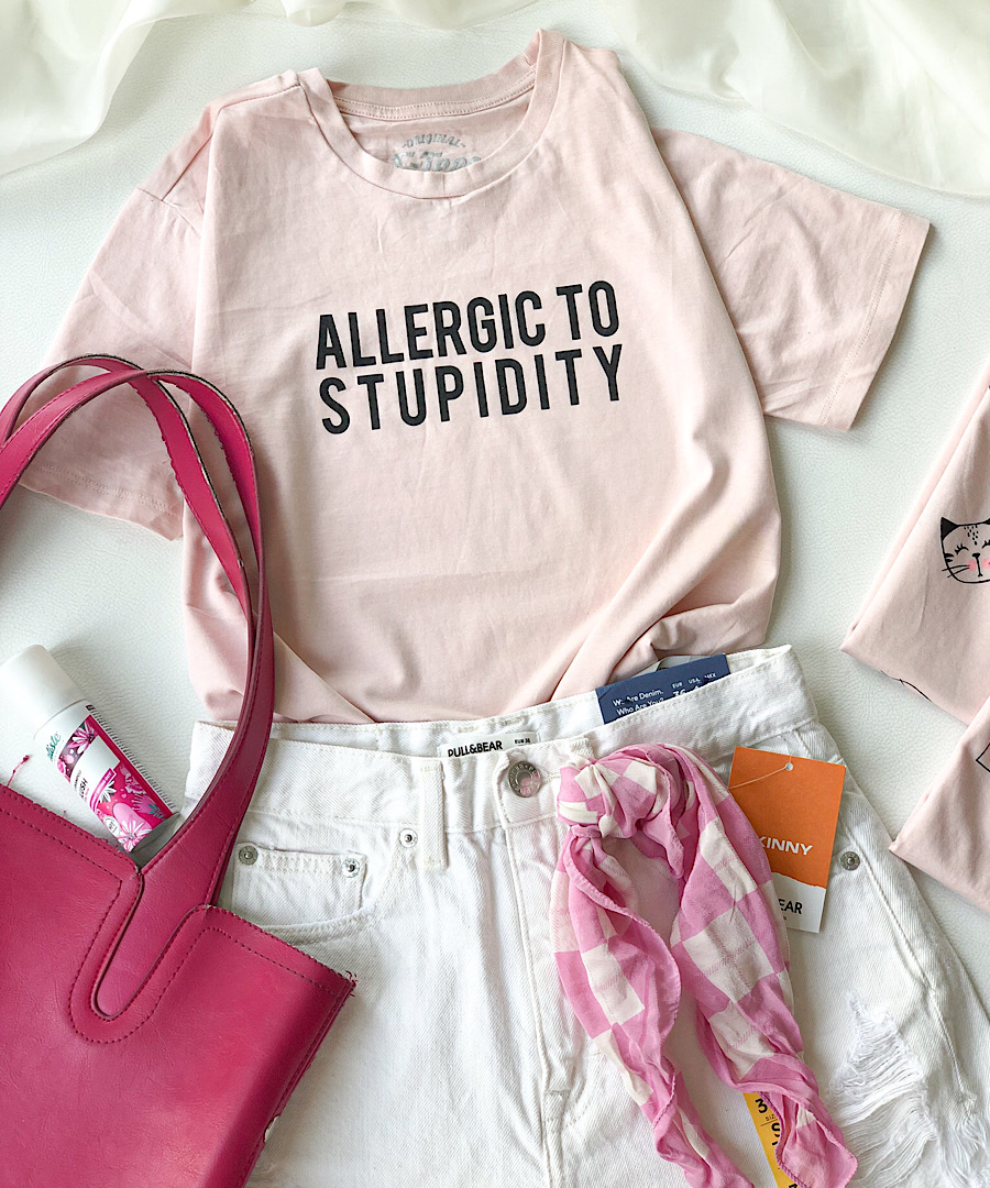 تیشرت آلرژیک