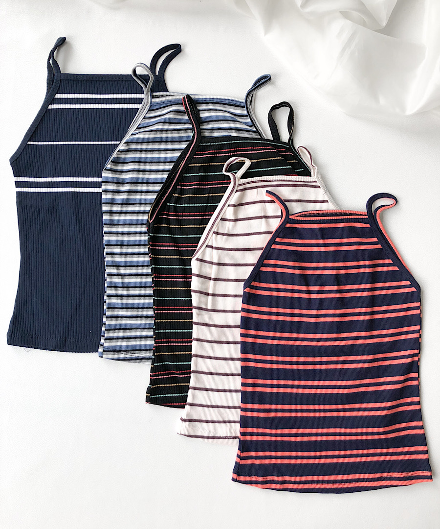 تاپ کبریتی راه راه