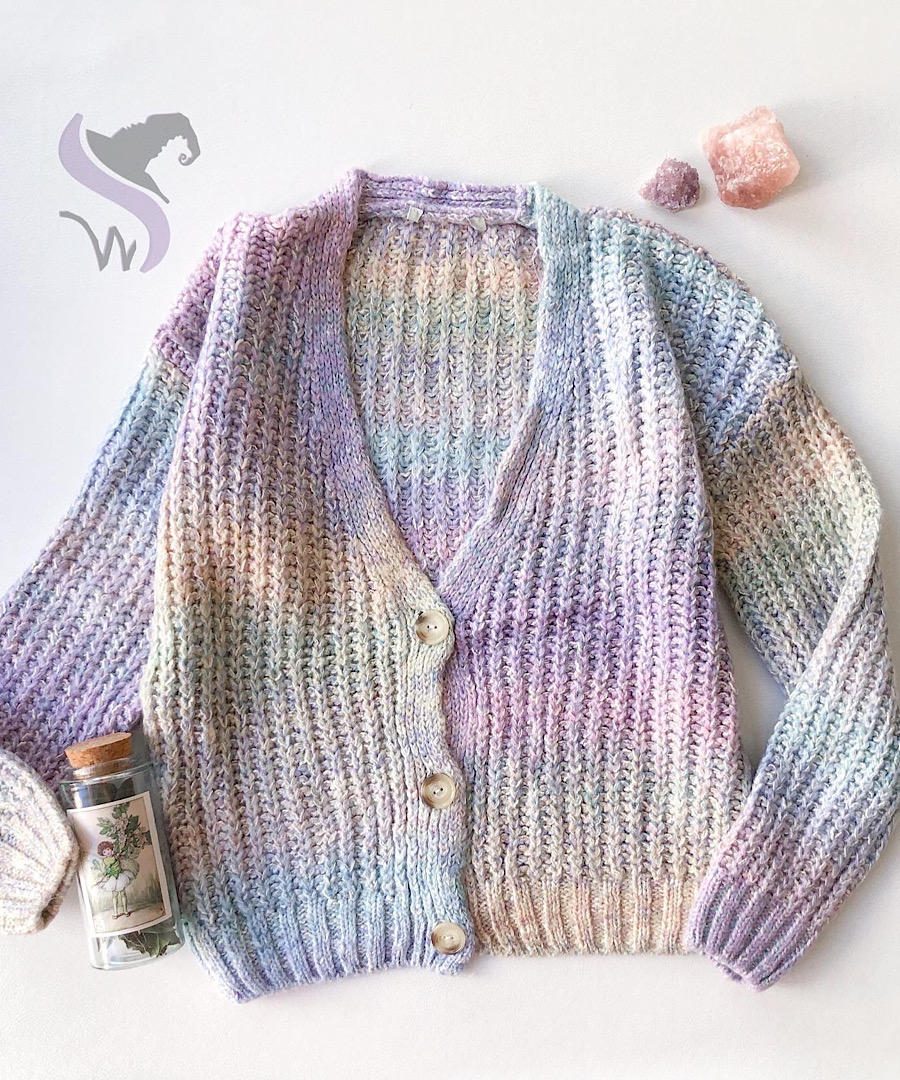 کاردیگن بافت رنگی رنگی