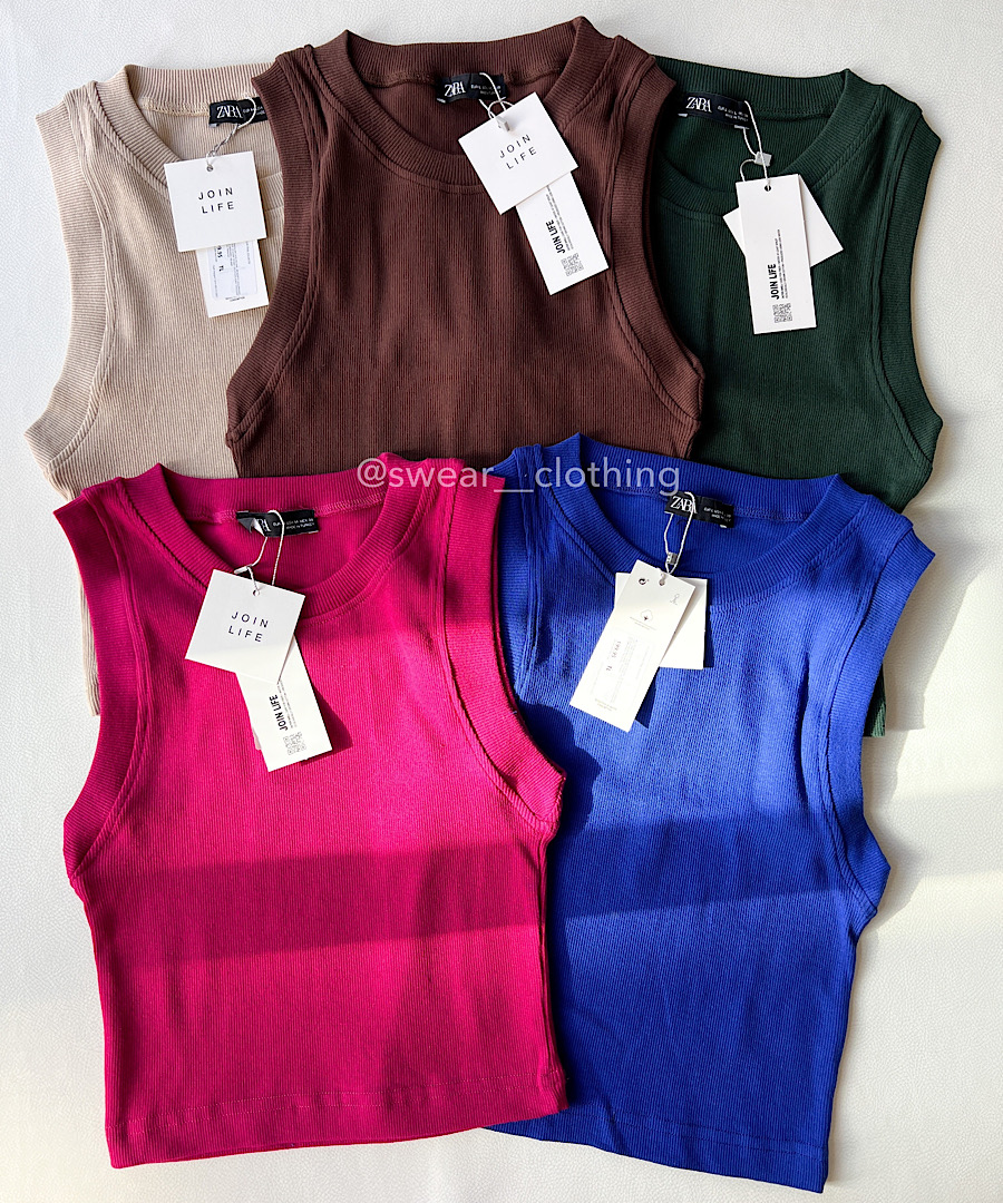 کراپ تاپ بیسیک زارا