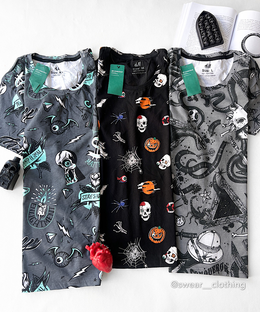 تیشرت طرحدار دارک اچاندام