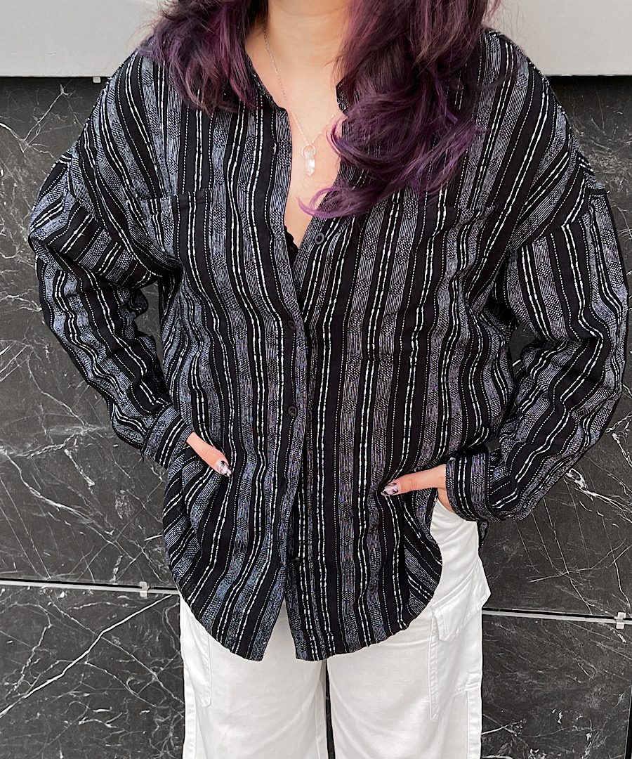 پیراهن لینن وارداتی مشکی