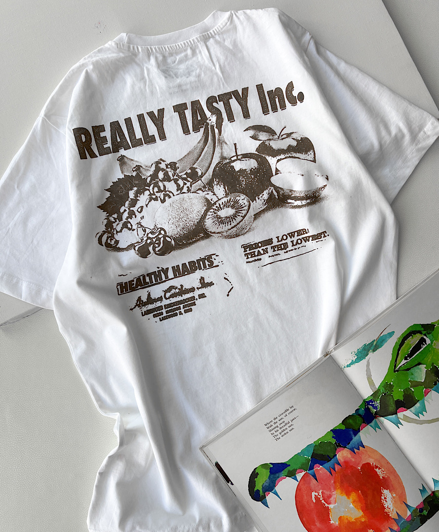 تیشرت سفید  healthy habits (ایراد جزئی)
