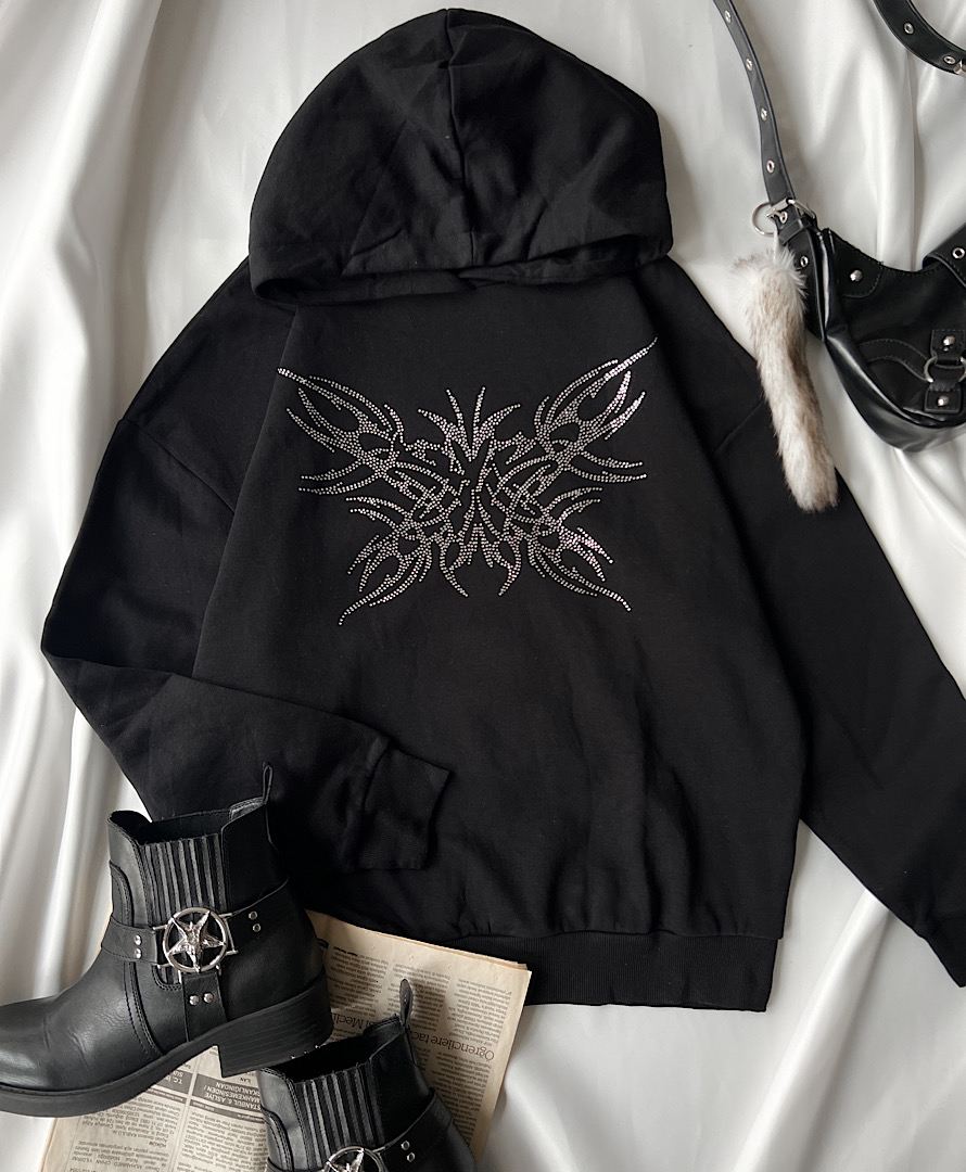 هودی مشکی tribal