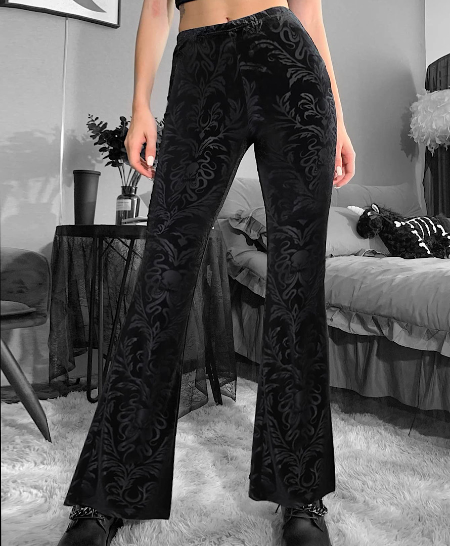 شلوار مخمل گاثیک ویچی